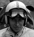 John Surtees behind the wheel 