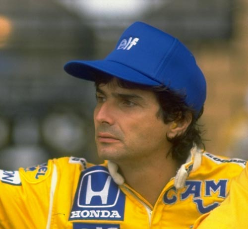 Nelson Piquet before the 1988 Brazilian Grand Prix