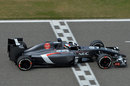 A side view of Adrian Sutil's Sauber