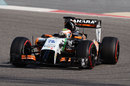 Sergio Perez on the supersoft tyre
