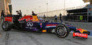 Daniel Ricciardo heads out for a late testing run