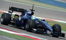 Felipe Massa putting the Williams through its paces