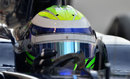 Felipe Massa in the cockpit of the Williams