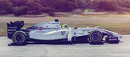 A side look at the new Williams Martini livery