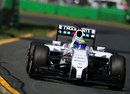 Felipe Massa on track on Friday afternoon