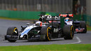 Jenson Button in action at Albert Park