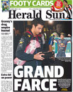 The <I>Herald Sun</I> on Daniel Ricciardo's disqualification
