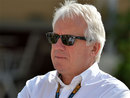 Charlie Whiting in the paddock
