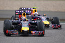 Daniel Ricciardo closes in on team-mate Sebastian Vettel 