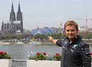 Nico Rosberg poses for a photo