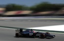 McLaren's Kevin Magnussen eats up the tarmac