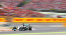 Lewis Hamilton approaches Turn 3
