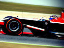 Max Chilton on track in the Marussia