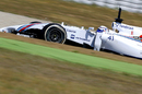 Susie Wolff on track in the Williams