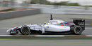 Felipe Massa behind the wheel on Tuesday