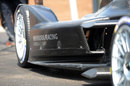 A close up of the sidepod of the 2014/15 Formula E car 