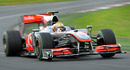 Lewis Hamilton storms through to the fastest time