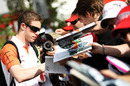 Paul di Resta gets used to life as an F1 driver