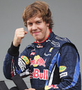 Sebastian Vettel heads up Red Bull's first one-two on the starting grid