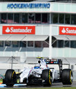 Susie Wolff at the wheel of the Williams