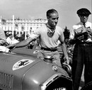 Tazio Nuvolari and his Alfa Romeo