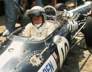 Bruce McLaren in his Cooper