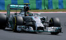 Nico Rosberg approaches a corner in qualifying