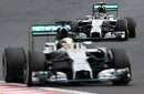 Nico Rosberg gains on Lewis Hamilton