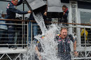 Adrian Newey and Christian Horner take on the ALS Ice Bucket Challenge