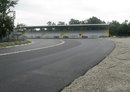 A look at the tarmac run-off area at the Parabolica corner