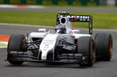 Valtteri Bottas exits a corner in qualifying