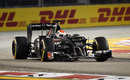 Adrian Sutil navigates his Sauber through a corner