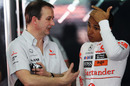 Lewis Hamilton discusses the handling of the McLaren
