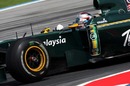 Jarno Trulli's Lotus in action