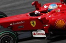 Fernando Alonso could only manage seventh fastest