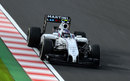 Valtteri Bottas en route to third in qualifying for Williams
