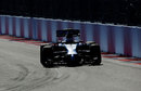 Kevin Magnussen approaches a corner