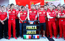 Ferrari sends a message of support to Jules Bianchi ahead of the Russian Grand Prix