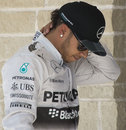 Lewis Hamilton reflects on qualifying in parc ferme after missing out on pole position