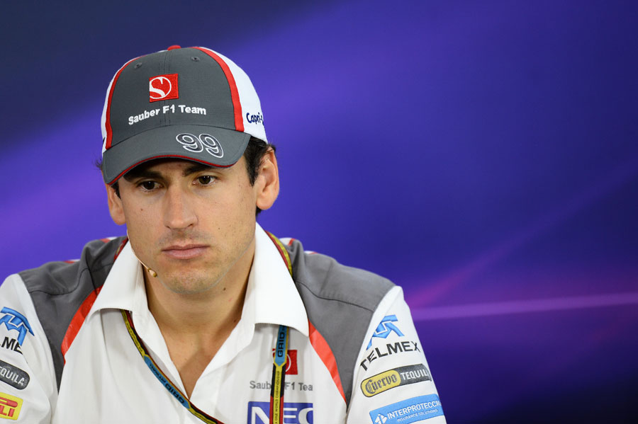 Adrian Sutil in the press conference
