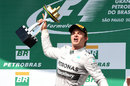 Nico Rosberg celebrates victory