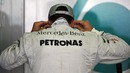Michael Schumacher prepares for qualifying