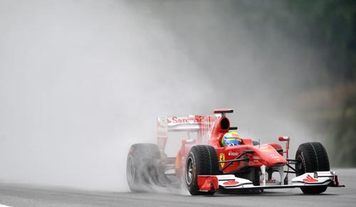 Ferrari misjudged the conditions