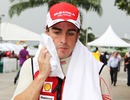 A disgruntled Fernando Alonso