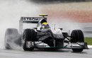 Nico Rosberg on his way to second on the grid