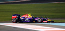Daniel Ricciardo on a qualifying simulation run in FP2