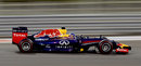 Sebastian Vettel on track during his last qualifying session for Red Bull