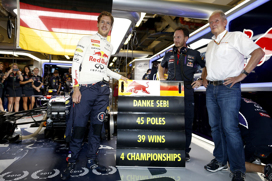 Red Bull says goodbye to Sebastian Vettel 
