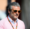 Marlboro brand manager and Philip Morris vice president Maurizio Arrivabene in the paddock