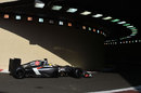 Marcus Ericsson exits the pits